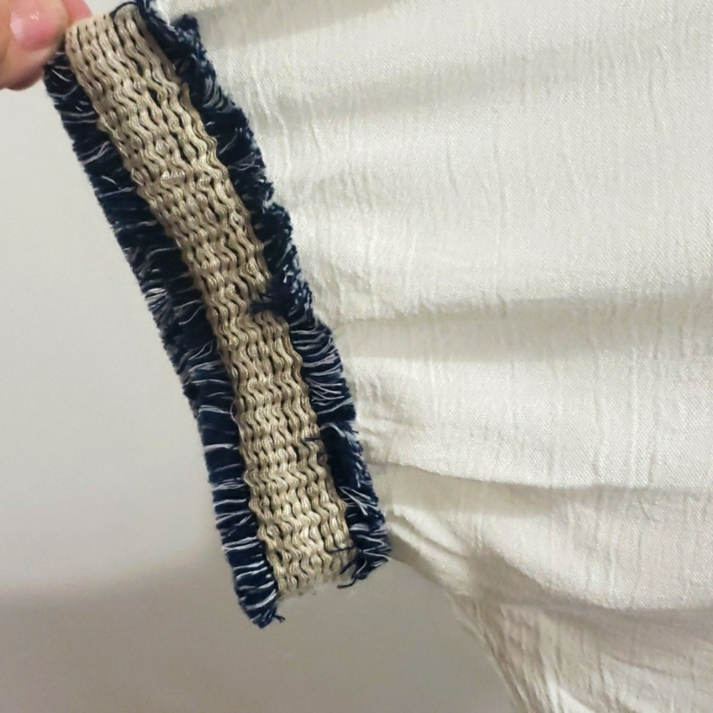 Paparazzi by Biz Boho Style Blouse Size L - Picture 6 of 6